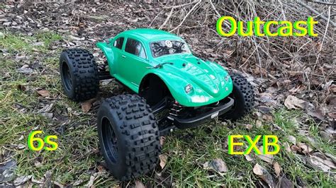 Arrma Outcast S Exb Rockin The Vw Bug Body Youtube