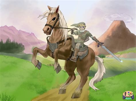 Artstation Link And Epona