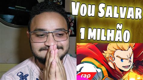 React Rap do Mirio Boku no Hero VOU SALVAR 1 MILHÃO NERD HITS 7