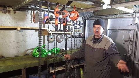 Таль цепная ручная, выбор. Хитрости работы. Цепь для тали. - YouTube