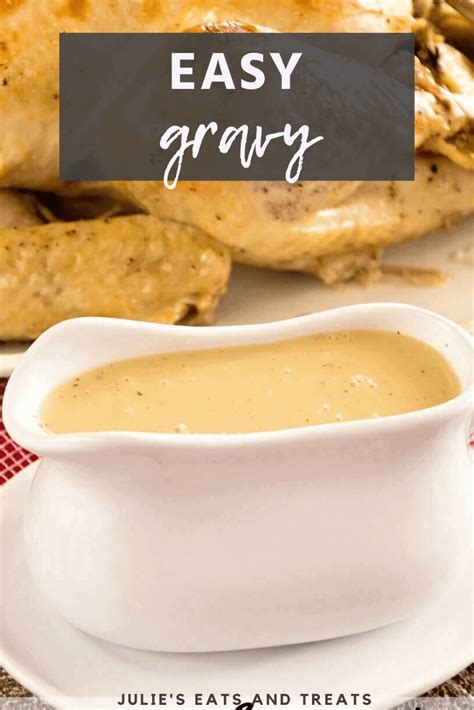 Easy Homemade Turkey Gravy Recipe Julies Eats And Treats