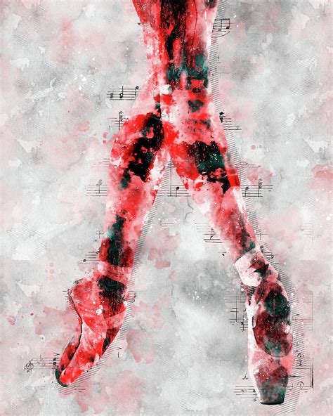 Just Dance Ballerina Mixed Media By Dan Sproul Fine Art America