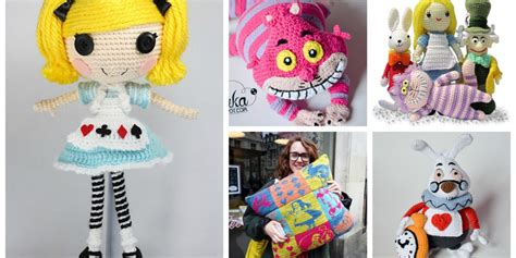 9 Epic Knit And Crochet Patterns To Celebrate Alice In Wonderland Day