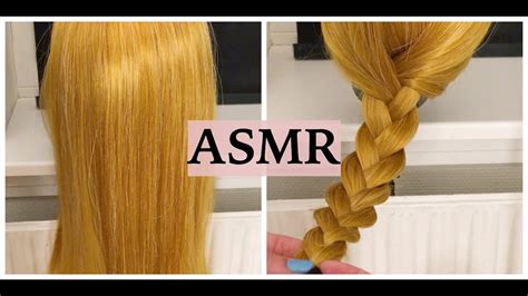 ASMR I BOUGHT A MANNEQUIN HEAD Relaxing Hair Play Brushing