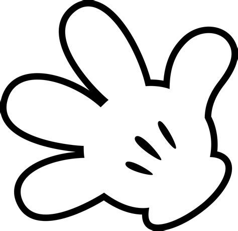 Mickey Hand Png Image Purepng Free Transparent Cc Png Image Library