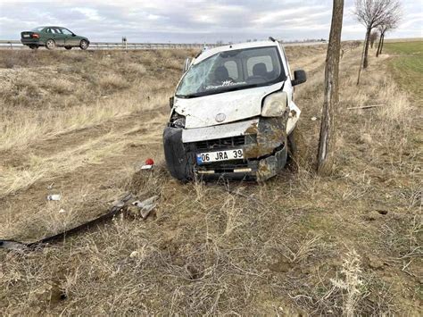 Konya da trafik kazası 2 kişi yaralandı Haberler