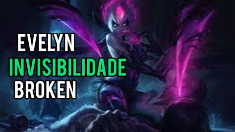 Evelyn jungle o campeão mais roubado do wild rift YouTube