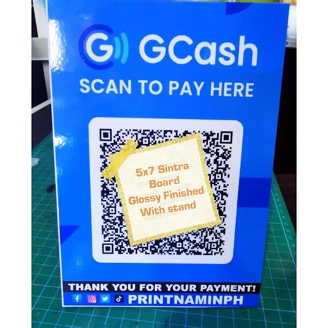 Gcash Standee Qr And Other Shopee Philippines