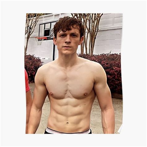 Tom Holland Shirtless Premium Matte Vertical Poster Sold By Spanish Lime Sku 41977621 Printerval