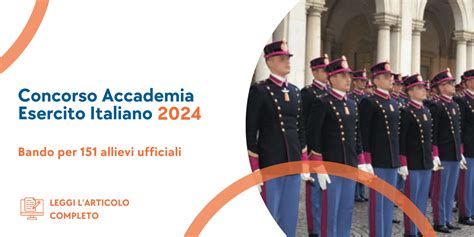 Concorso Accademia Esercito Convocazioni Prova Scritta Di