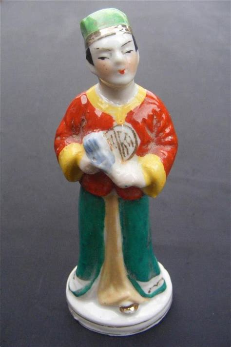 Japanese Maruyama Made In Occupied Japan Porcelain Ceramic Samurai Type