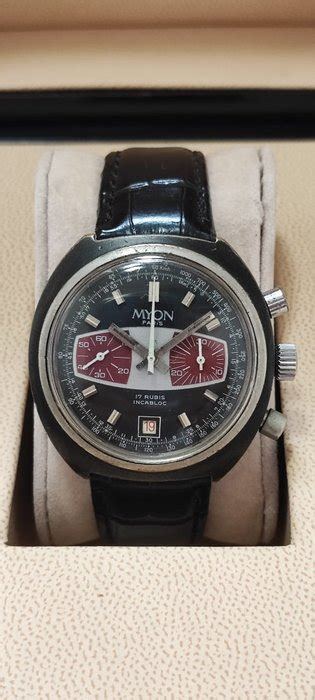 Myon Paris Panda Style Chronograph No Reserve Price Catawiki