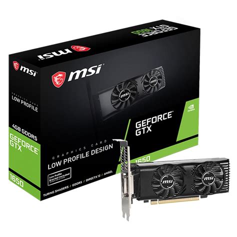 Купить Видеокарта MSI NVIDIA GeForce GTX 1650 GDDR5 4GB, GTX 1650 4GT ...