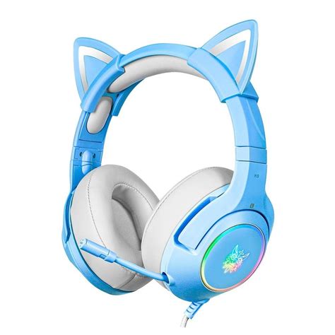 Headset Gamer Onikuma RGB 7 1 Azul KaBuM