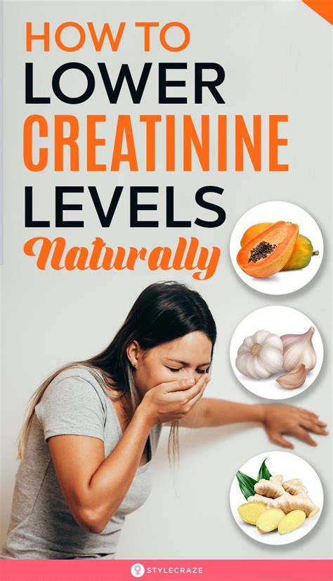 To lower creatinine levels – Artofit