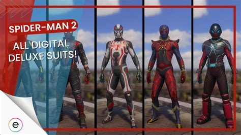 Spider Man 2 All Digital Deluxe Edition Suits EXputer