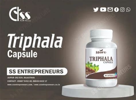 Herbal Triphala Capsules Ss Packaging Size Capsule At Rs