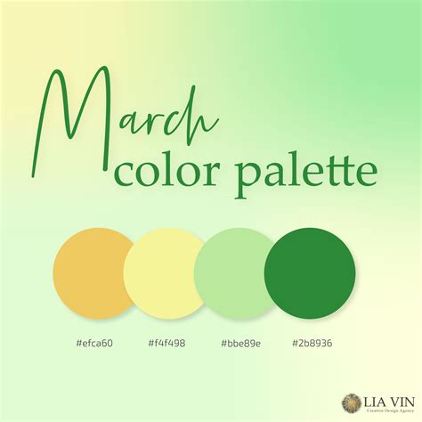 March Color Palette For All Marketers And Designers Out There