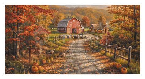 Thomas Kinkade Autumn Wallpaper