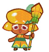 Mango Cookie Greet Cookie Run Cute Fruit Tropical Free