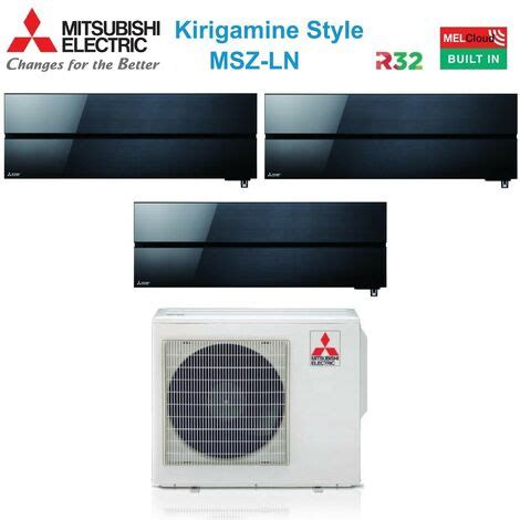 mitsubishi electric trial split inverter climatiseur série kirigamine