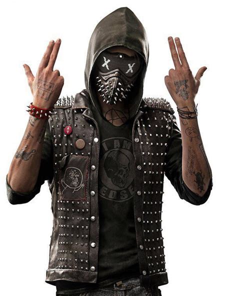 Watch Dogs 2 Dedsec Wrench Faux Leather Vest