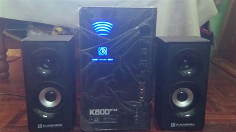 Audiobox K800 Btmi Sound Test Youtube