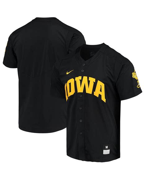Заказать Джерси Мужская черная бейсбольная майка Iowa Hawkeyes Replica ...