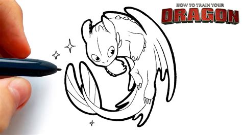 Comment Dessiner Krokmou Dragon Youtube