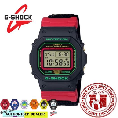 READY STOCK Official Marco Warranty CASIO G SHOCK DW5600THC 1 Special