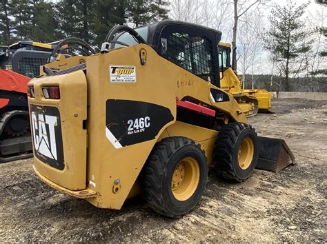 Used Original Caterpillar C Cat Mini Skid Steer Loader Cat C