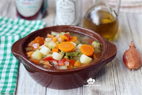 Minestrone Di Verdure Classico Con Legumi Le Ricette Di Cristy