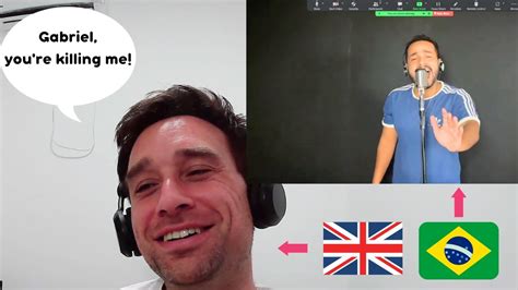 British Guys React To Gabriel Henrique All By Myself Celine Dion