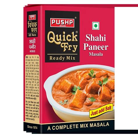 Buy Pushp Quick Fry Shahi Paneer Masala Online In India Best Deals