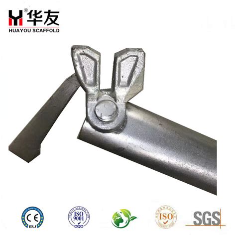 Heave Loading Capacity Galvanized Ringlock Modular Scaffolding