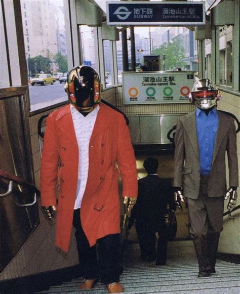 Daft punk, Japan, 2000 : pics