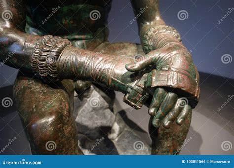 Ancient Roman boxer detail stock photo. Image of hellenistic - 103841566