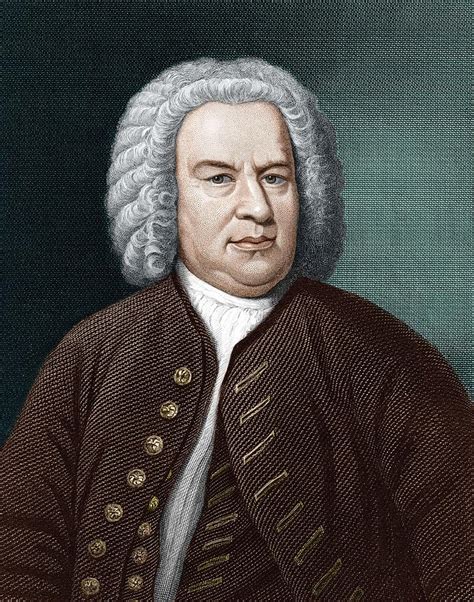 Johann Sebastian Bach 1685 1750 Photograph By Science Photo Library