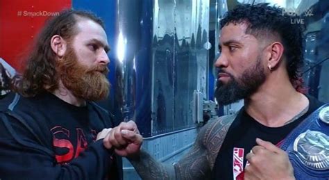 Major Betrayal Teased As Sami Zayn And Jey Uso Meet On SmackDown For