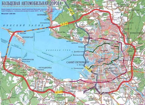 Кад 2 санкт петербург схема 2023