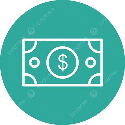 Dollar Note Clipart Hd Png Dollar Note Icon Isolated On Abstract