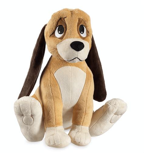 Disney Store Copper Plush The Fox And The Hound Medium 12 12 New