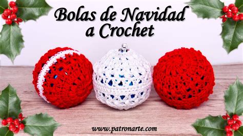 Patr N Gratis Bolas De Navidad A Crochet Paso A Paso Patronarte