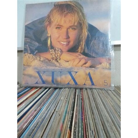 Vinil Xuxa 5 1990 Som Livre LP Shopee Brasil