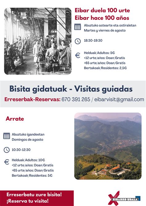 El Ayuntamiento De Eibar Pone En Marcha Visitas Guiadas Para Poner En