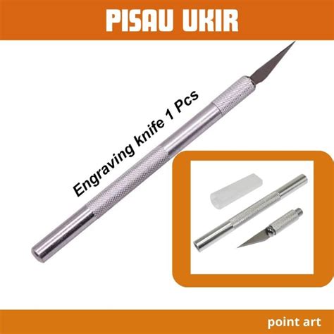 Jual Pisau Seni Ukir Pen Type Precision Art Craft Hobby Knife