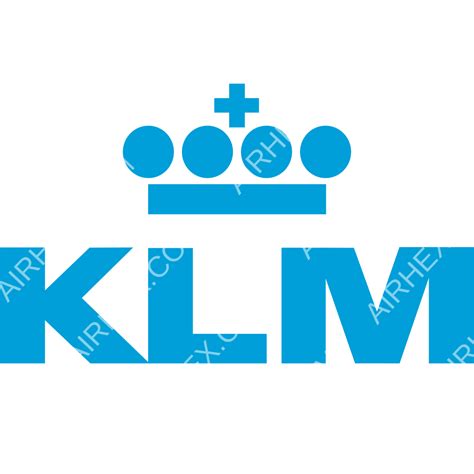 KLM logo (updated 2025) - Airhex