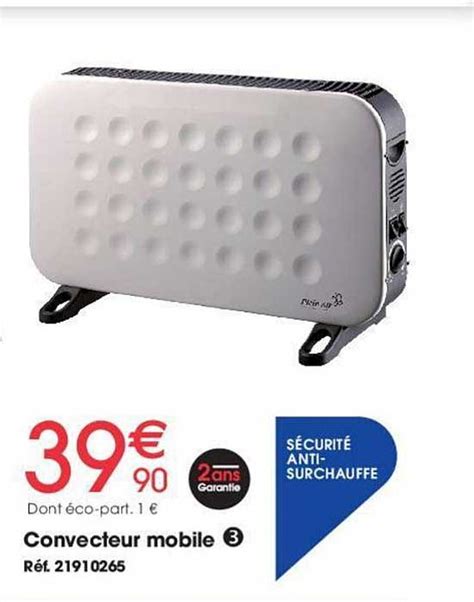 Promo Convecteur Mobile Chez Brico Pro ICatalogue Fr