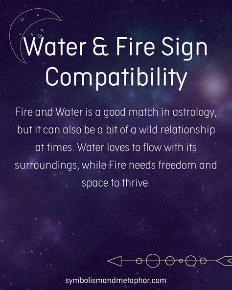 Fire Signs & Water Signs Compatibility: Love & Life