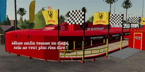 Fs19 Fairground Trade Karting V20 Farming Simulator 2025 Mod Ls 2025 Mod Fs 25 Mod